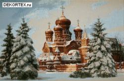 картина, гобелен, храм, церковь, Свято-Введенский монастырь